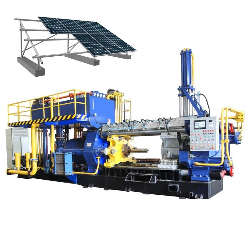 Extrudeuse en aluminium pour supports photovoltaïques en aluminium